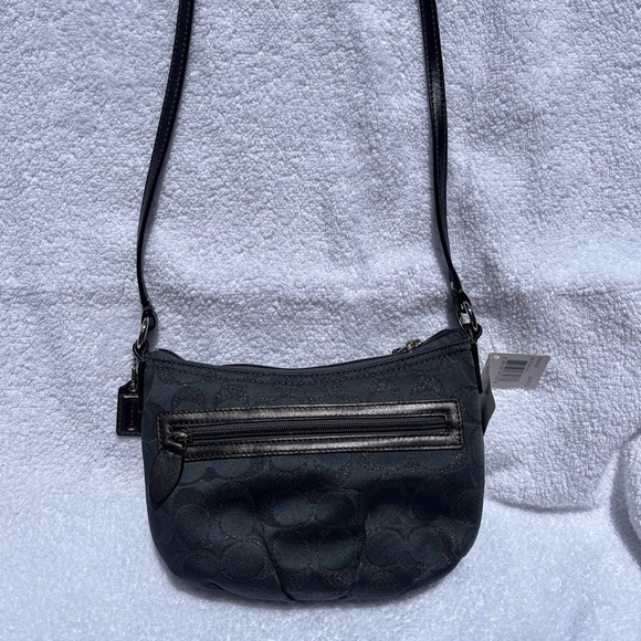 Charcoal Coach Purse - Picture 1 of 10